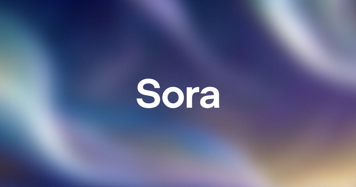 OpenAIの動画生成AI「Sora」完全ガイド - 株式会社AO｜ECサイト制作